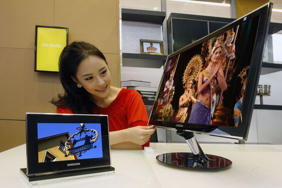 三星將於CES展出LED監視器等節能產品。三星 三星將於CES展出LED監視器等節能產品。三星