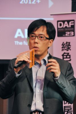 AMD商用市場行銷經理賴榮安。 AMD商用市場行銷經理賴榮安。