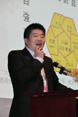 北京華旗資訊(愛國者)數碼科技總裁馮軍。 北京華旗資訊(愛國者)數碼科技總裁馮軍。