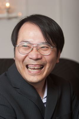 Google台灣區總經理開心宣布上半年廣告業績年增48%,超越IAMA預估全年增長值的12.76%。古榮豐攝 Google台灣區總經理開心宣布上半年廣告業績年增48%,超越IAMA預估全年增長值的12.76%。古榮豐攝