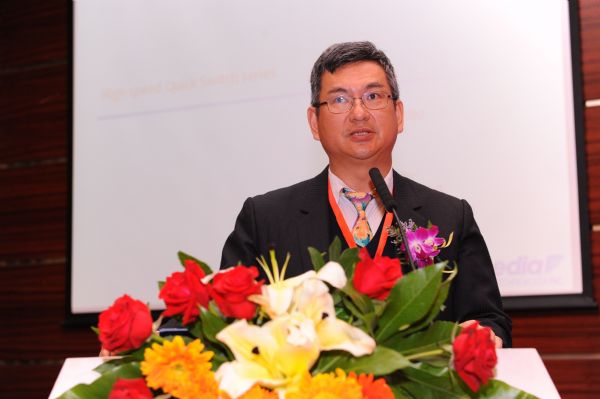 祥碩科技(asmedia)資深協理莊景涪。 祥碩科技(asmedia)資深協理莊景涪。