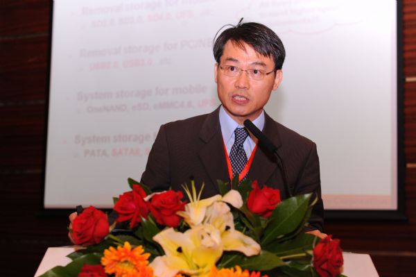 銀燦科技(Innostor)資深副總經理邱創隆。 銀燦科技(Innostor)資深副總經理邱創隆。