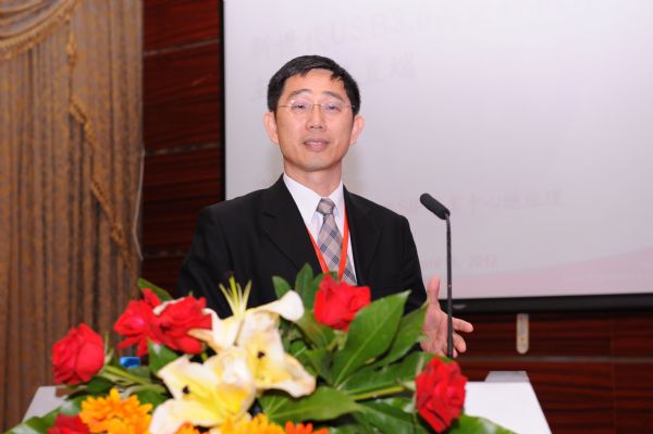 鈺創科技(Etron)副總經理暨SIP事業中心總經理吳炳松。 鈺創科技(Etron)副總經理暨SIP事業中心總經理吳炳松。