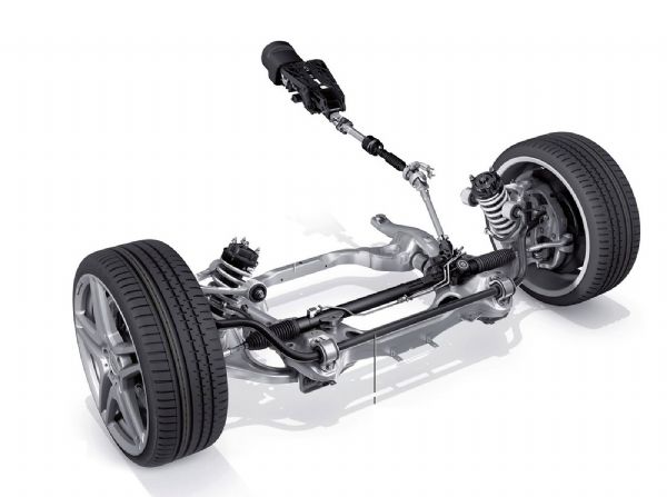 動力方向盤需要大功率IC整合設計,驅動時電控模組會產生高溫,需妥善處理散熱設計。Mercedes Benz 動力方向盤需要大功率IC整合設計,驅動時電控模組會產生高溫,需妥善處理散熱設計。Mercedes Benz