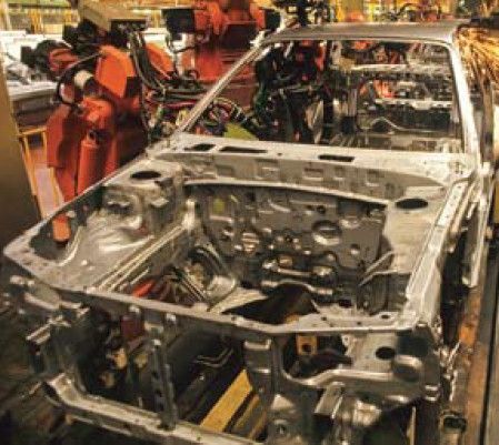 Allen-Bradley CompactLogix控制器运用于整合运动控制、安全性及标准控制,大幅提升汽车制造产量。 Allen-Bradley CompactLogix控制器运用于整合运动控制、安全性及标准控制,大幅提升汽车制造产量。