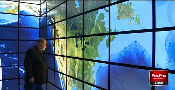 案例说明二图示:由416个高解晰屏幕环绕而成的4个墙面,形成一3D虚拟真实环境。 案例说明二图示:由416个高解晰屏幕环绕而成的4个墙面,形成一3D虚拟真实环境。