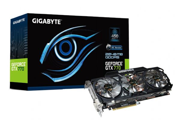 技嘉GeForce GTX 770顯示卡-GV-N770OC-2GD。 技嘉GeForce GTX 770顯示卡-GV-N770OC-2GD。
