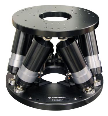 超精密六軸定位系統,能為多種實驗室和工業應用提供高荷重、大行程和高速度的性能。 超精密六軸定位系統,能為多種實驗室和工業應用提供高荷重、大行程和高速度的性能。