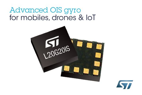 意法半導體先進圖像防震陀螺儀讓下一代智慧型手機具備光學防手震技術。 意法半導體先進圖像防震陀螺儀讓下一代智慧型手機具備光學防手震技術。