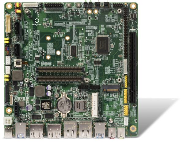 康佳特推出高端Mini-ITX主机板,支持各种处理器插槽 。 康佳特推出高端Mini-ITX主机板,支持各种处理器插槽 。