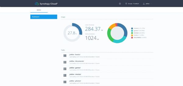 Synology C2 Backup正式向全球开放,提供Synology NAS使用者更安全且便利的异地数据保护解决方案。
Synology C2 Backup正式向全球开放,提供Synology NAS使用者更安全且便利的异地数据保护解决方案。