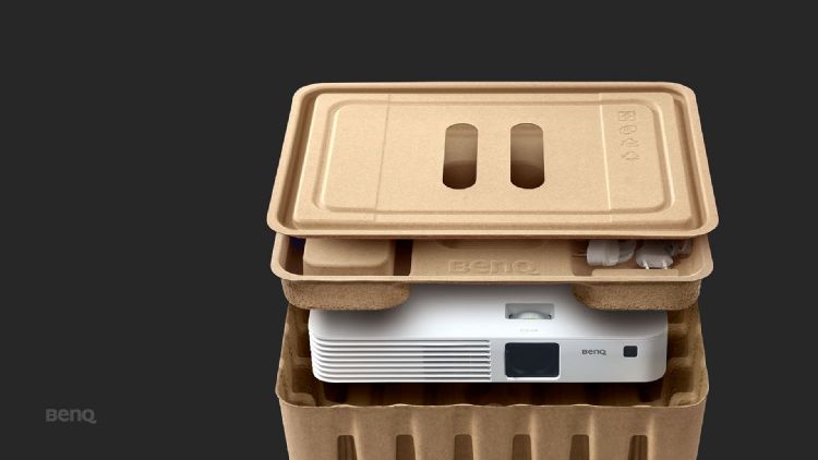 BenQ投影機紙塑包裝榮獲iF金質獎2。 BenQ投影機紙塑包裝榮獲iF金質獎2。