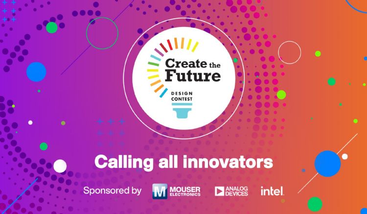 贸泽已连续赞助「Create the Future」设计竞赛多年,现在更加入贸泽最重要的制造商合作夥伴Intel和Analog Devices共同赞助。贸泽 贸泽已连续赞助「Create the Future」设计竞赛多年,现在更加入贸泽最重要的制造商合作夥伴Intel和Analog Devices共同赞助。贸泽