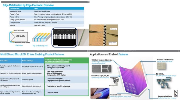 無奈米顆粒導電油墨各種觸控、面板應用。Electroninks 無奈米顆粒導電油墨各種觸控、面板應用。Electroninks