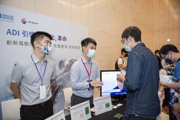 充電樁與電池管理對電動車極為重要,ADI在此領域的完整產品線,可讓業者打造充電速度更快、效率更高的電源系統。DIGITIMES攝 充電樁與電池管理對電動車極為重要,ADI在此領域的完整產品線,可讓業者打造充電速度更快、效率更高的電源系統。DIGITIMES攝