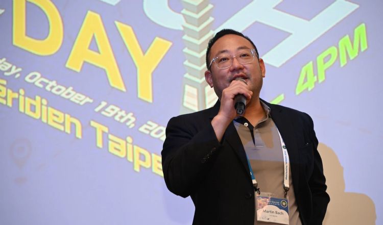 瑞技全球行銷和業務拓展副總裁 Martin Bach。瑞技科技 瑞技全球行銷和業務拓展副總裁 Martin Bach。瑞技科技