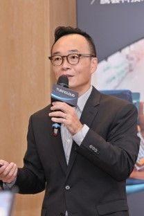 Microsoft Taiwan合作夥伴雲端業務發展副總經理Andrew Lu 呂欣育。微軟 Microsoft Taiwan合作夥伴雲端業務發展副總經理Andrew Lu 呂欣育。微軟