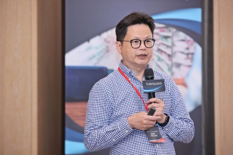 時藝多媒體董事長Stanley Huang 黃文德。微軟 時藝多媒體董事長Stanley Huang 黃文德。微軟