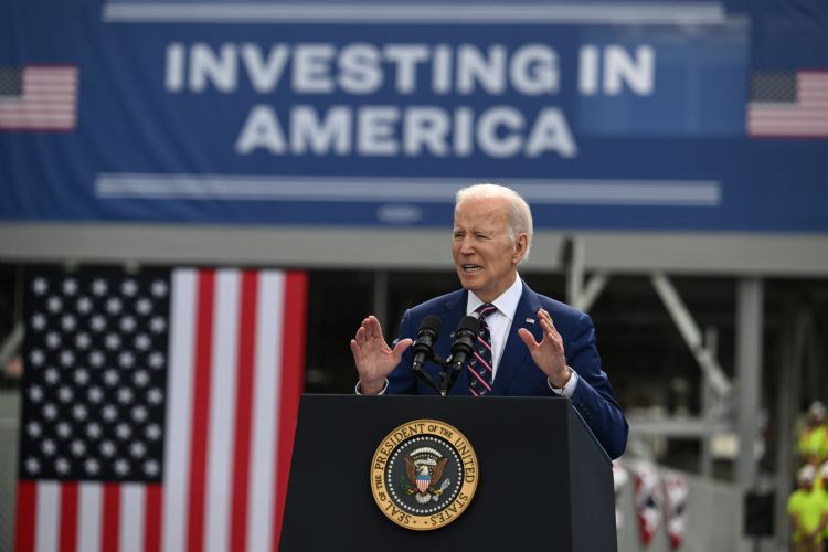 美國政府發表半導體補助標準後,引發南韓業界反彈。法新社 美國政府發表半導體補助標準後,引發南韓業界反彈。法新社