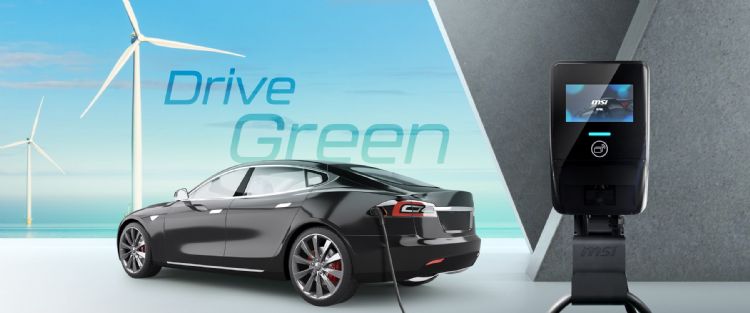 本次展示自動化的EV Life服務,其中AMR Cobot將為電動車的充電(EVSE)提供自動化的服務。MSI 本次展示自動化的EV Life服務,其中AMR Cobot將為電動車的充電(EVSE)提供自動化的服務。MSI