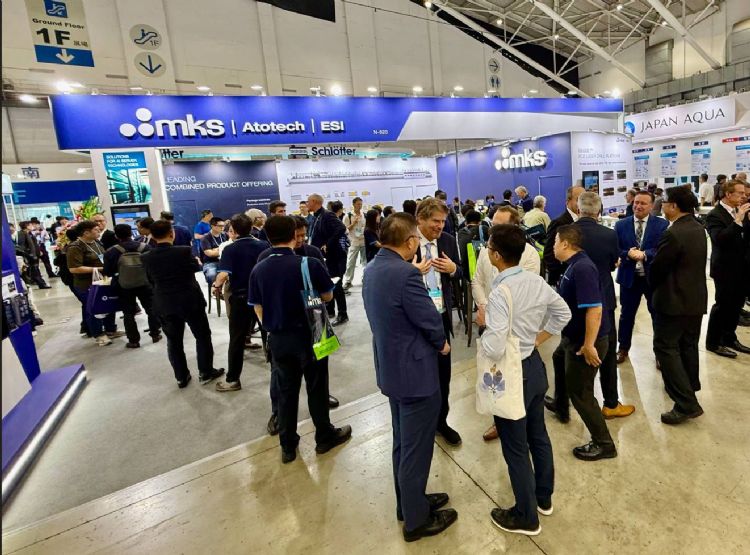 MKS的摊位挤满了来访的客户与专家们。MKS-阿托科技 MKS的摊位挤满了来访的客户与专家们。MKS-阿托科技