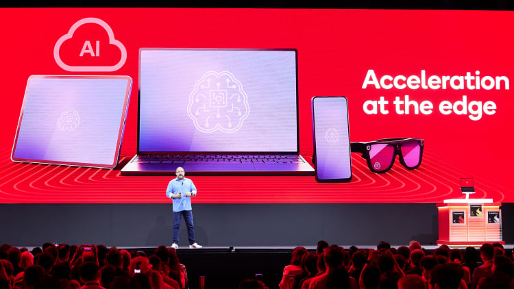 高通執行長Cristiano Amon於COMPUTEX 2025發表主題演講。李建樑攝(資料照) 高通執行長Cristiano Amon於COMPUTEX 2025發表主題演講。李建樑攝(資料照)