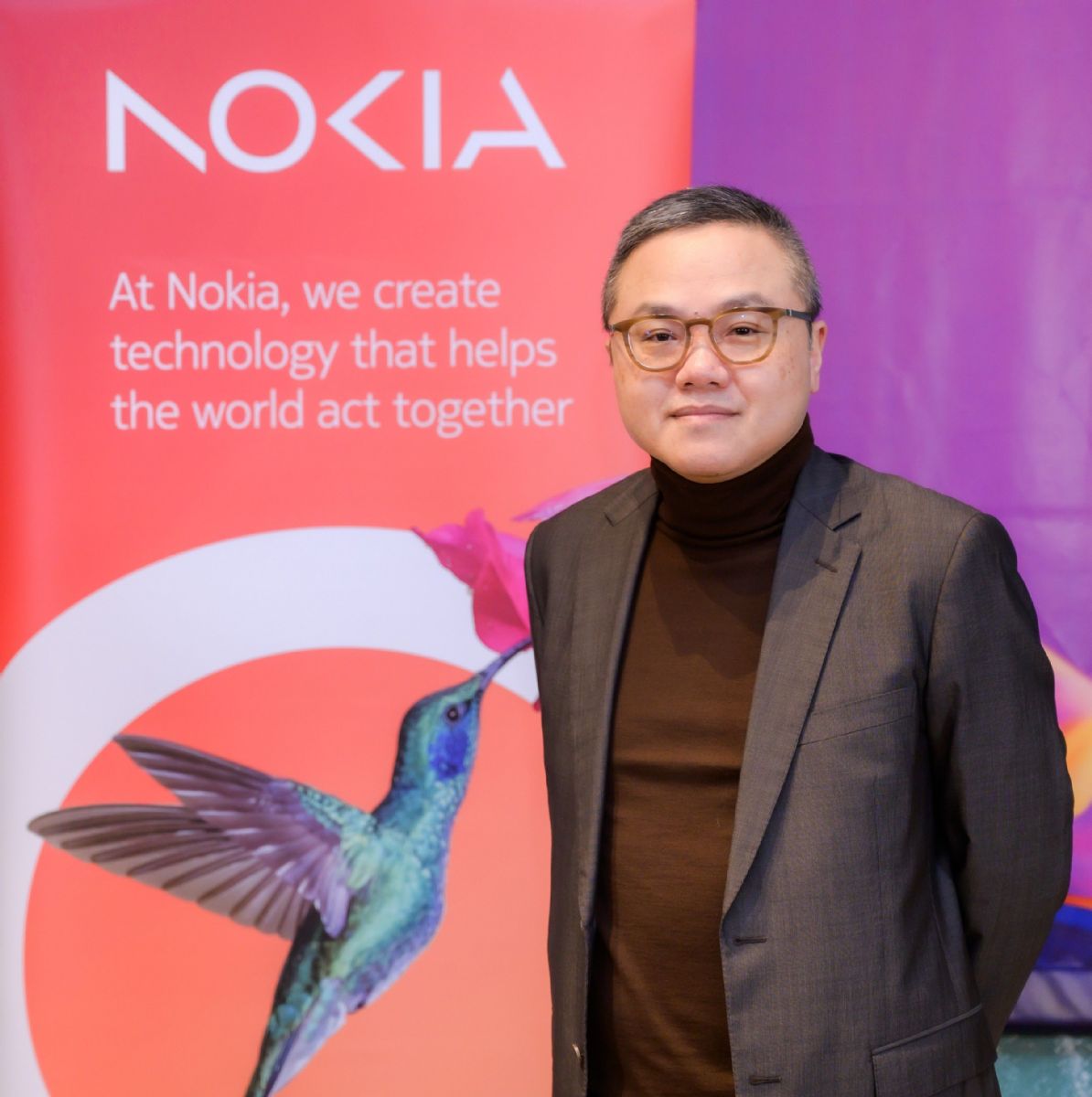 台湾诺基亚网络基础建设事业群总经理郭志裕。诺基亚 台湾诺基亚网络基础建设事业群总经理郭志裕。诺基亚