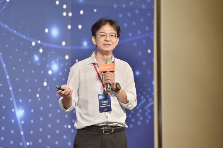 联发科技联通技术发展本部本部副总经理林俊佑。LitePoint 联发科技联通技术发展本部本部副总经理林俊佑。LitePoint