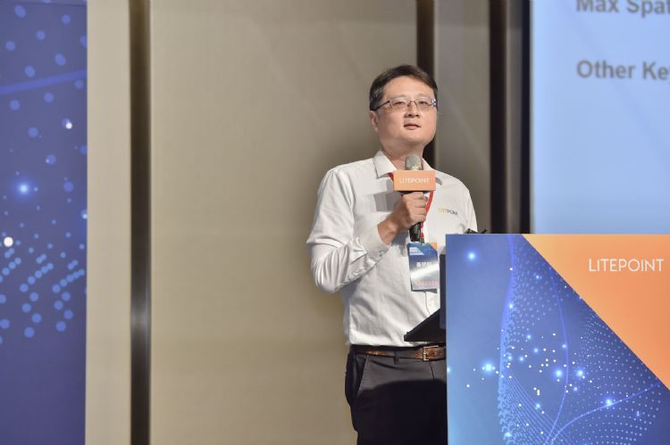 LitePoint应用工程部副理黄民仰Young Huang。LitePoint LitePoint应用工程部副理黄民仰Young Huang。LitePoint