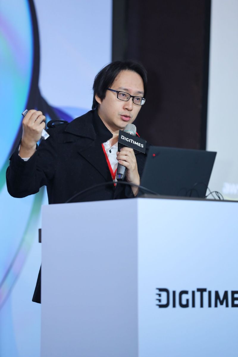 AWS Security Solution Architect Tim Yeh。DIGITIMES摄 AWS Security Solution Architect Tim Yeh。DIGITIMES摄