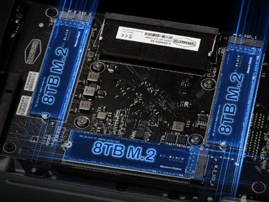 F4-425 Plus单碟最大支持8TB容量,整体存储空间达惊人的144TB。在数据安全方面,该产品内建的3个M.2 SSD插槽可灵活配置。世平 F4-425 Plus单碟最大支持8TB容量,整体存储空间达惊人的144TB。在数据安全方面,该产品内建的3个M.2 SSD插槽可灵活配置。世平