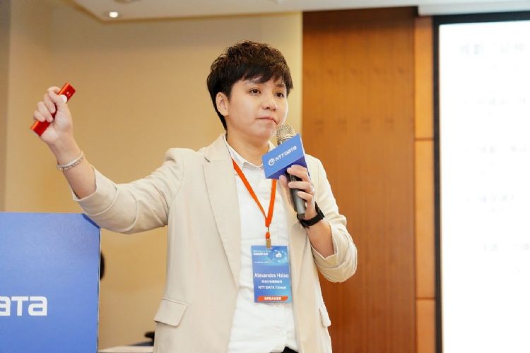 NTT DATA台湾解决方案顾问经理Alexandra Hsiao。NTT DATA NTT DATA台湾解决方案顾问经理Alexandra Hsiao。NTT DATA