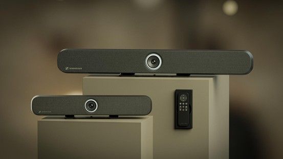 TC Bars包含TC Bar S(前)和TC Bar M(后)两款选项,分别适用于小型和中型协作空间。Sennheiser TC Bars包含TC Bar S(前)和TC Bar M(后)两款选项,分别适用于小型和中型协作空间。Sennheiser