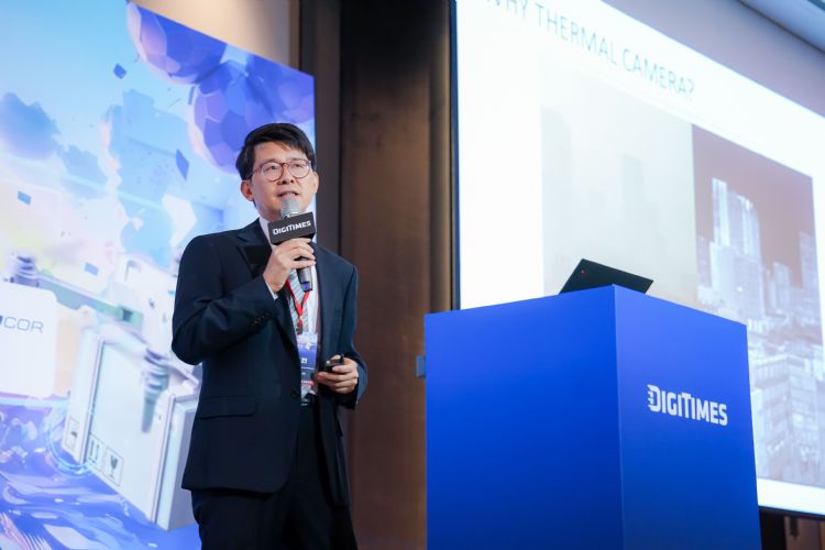 Teledyne FLIR Senior APAC Business Development Manager梁逢烈。DIGITIMES摄 Teledyne FLIR Senior APAC Business Development Manager梁逢烈。DIGITIMES摄