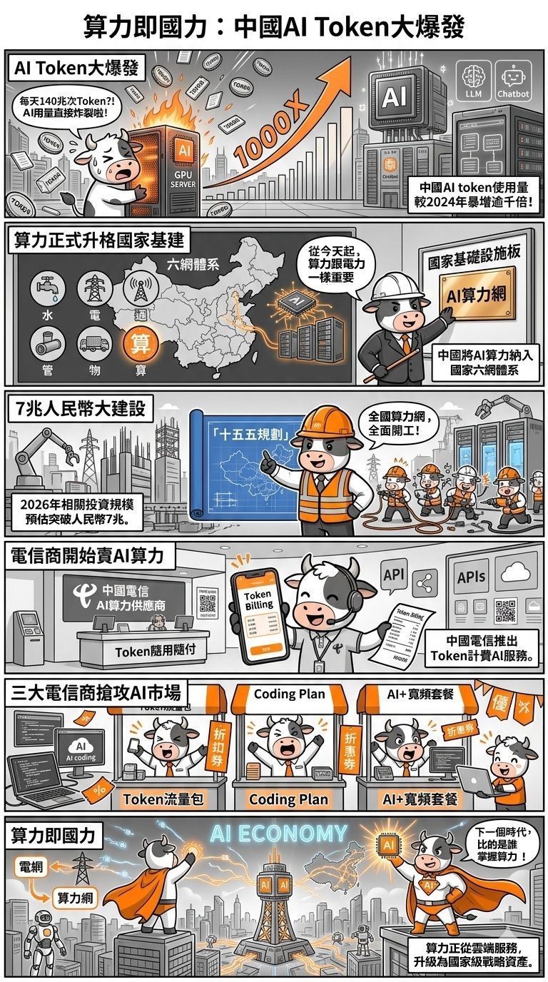 【動物農莊】AI算力即國力　中國正式納入六網體系！