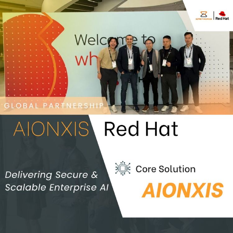 ioNetworks核心团队近期受邀出席年度Red Hat高峰会。艾阳科技 ioNetworks核心团队近期受邀出席年度Red Hat高峰会。艾阳科技