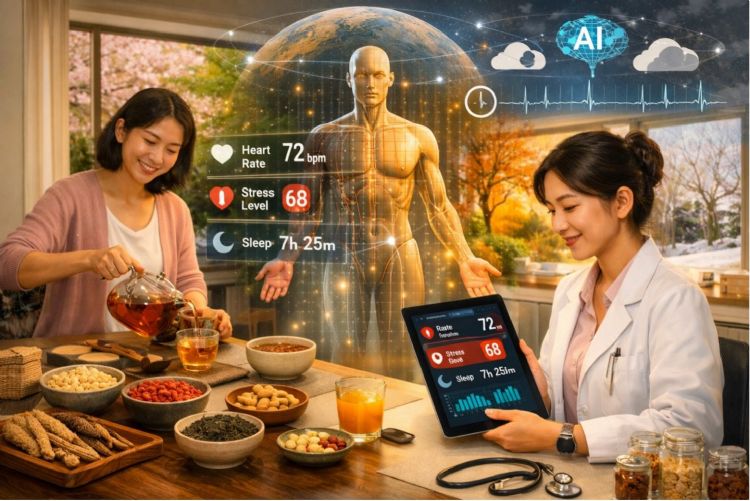 AI整合生理监测数据与中医观点,开启个人化预防照护与健康管理的新可能。阳明交通大学 AI整合生理监测数据与中医观点,开启个人化预防照护与健康管理的新可能。阳明交通大学