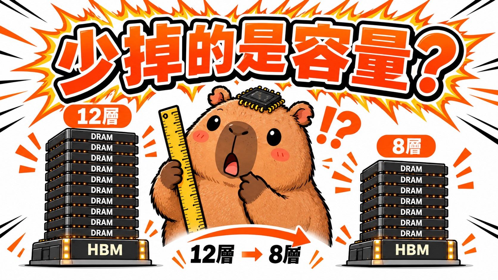 【動物農莊】HBM太貴老黃也得算帳　水豚晶教你看懂NVIDIA省錢術