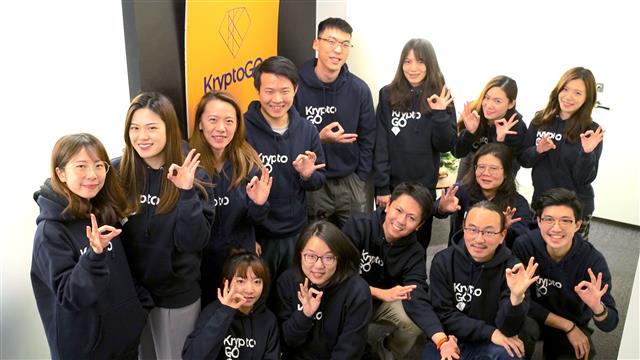 The KryptoGO team.  Credit: KryptoGO