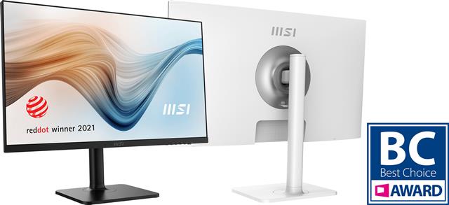 The 2022 Best Choice Award and 2021 Red Dot Design Award Winner, the Modern MD272 series brings eye care and ergonomic environment for all users.