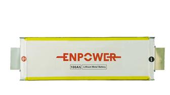 Enpower developed the world&rsquo;s lightest 100 Ah lithium metal battery with one cell weighing 0.821 kg. Credit: Enpower