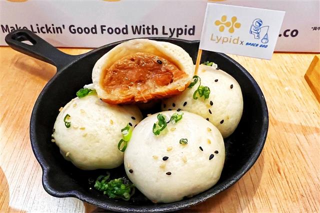 Lypid and Louisa's alternative meat collaboration Credit: Lypid