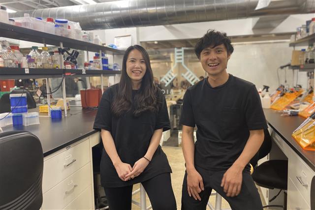Lypid CTO Michelle Lee and CEO Jen-yu Huang Credit: Lypid