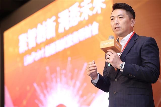 Elvin Ren, LitePoint's General Manager of Sales in Taiwan