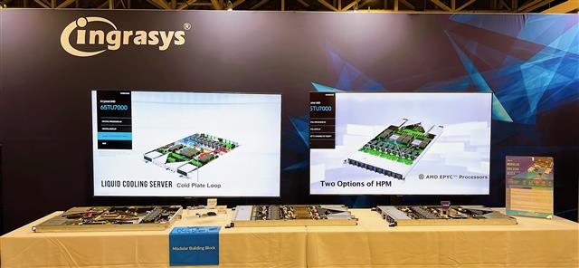 Ingrasys showcases groundbreaking modular building blocks at Supercomputing 2022