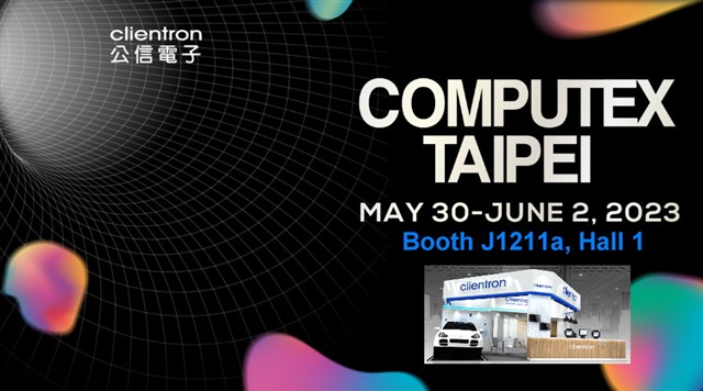Clientron will showcase innovative technologies at COMPUTEX Taipei 2023