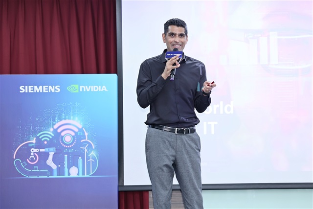 Aditya Ramkrishna, General Manager of Digital Industries, SIEMENS Taiwan