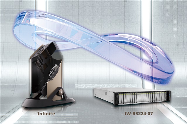InWin showcases its PCIe Gen5 high-speed transmission hybrid storage servers and a concept case named