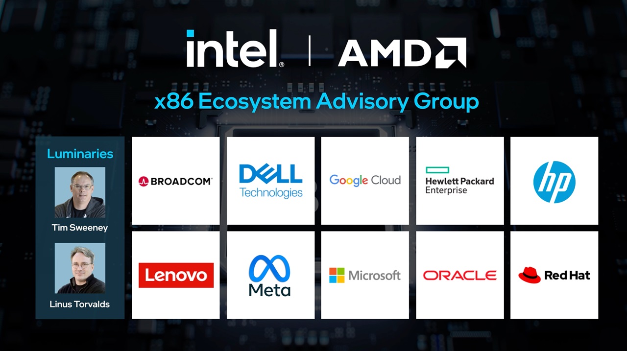 Intel, AMD form x86 ecosystem advisory group to drive innovation for ...