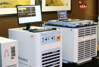 Credit: Chroma Caption: Live demonstration of the Chroma 3680 Advanced SoC Test System